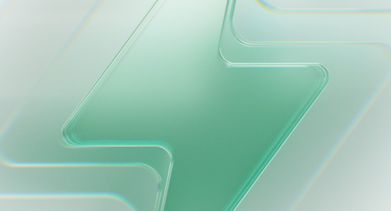 Lightning bolt, green background, animation